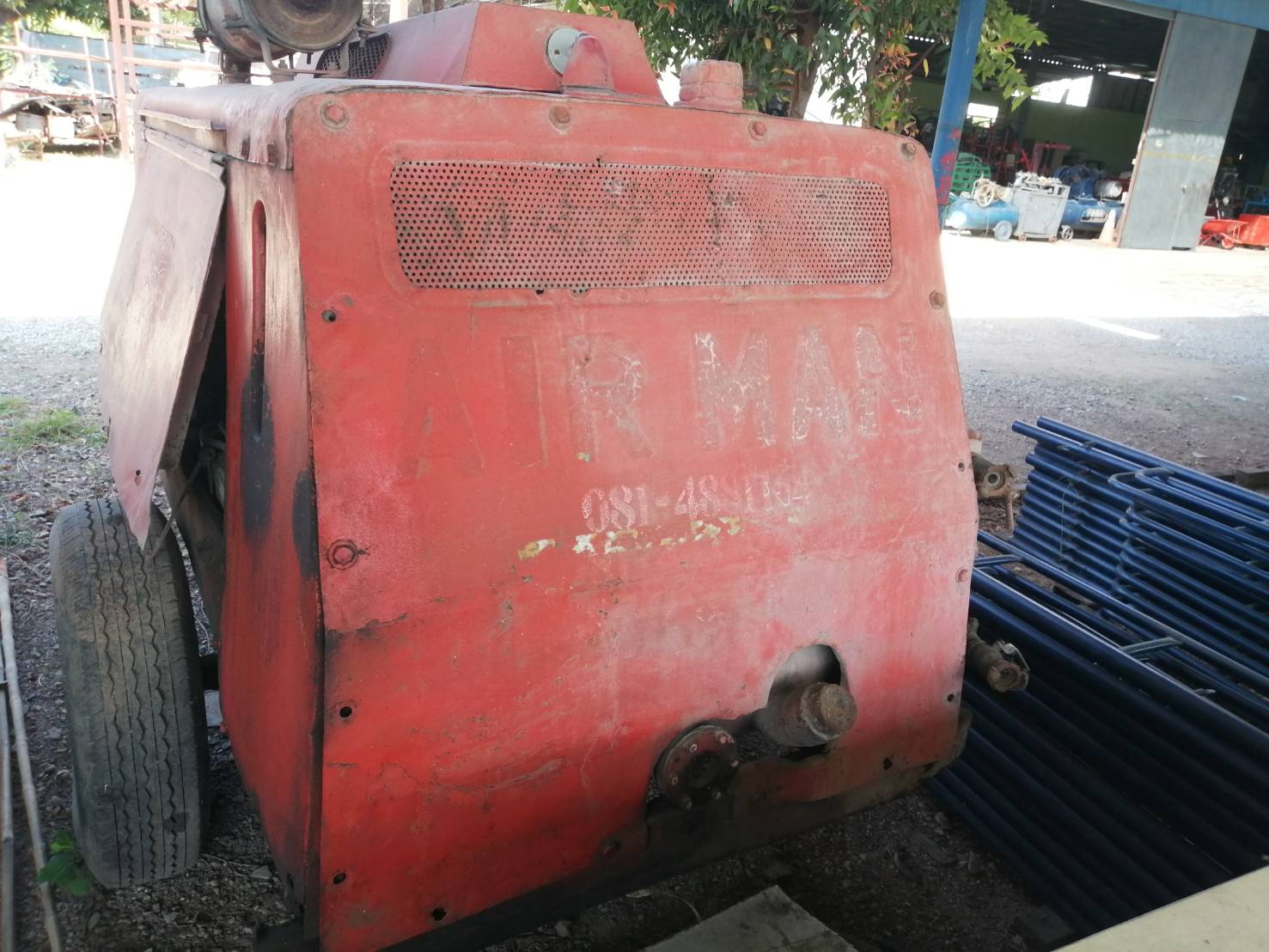 ปั๊มลม AIRMAN ส้ม