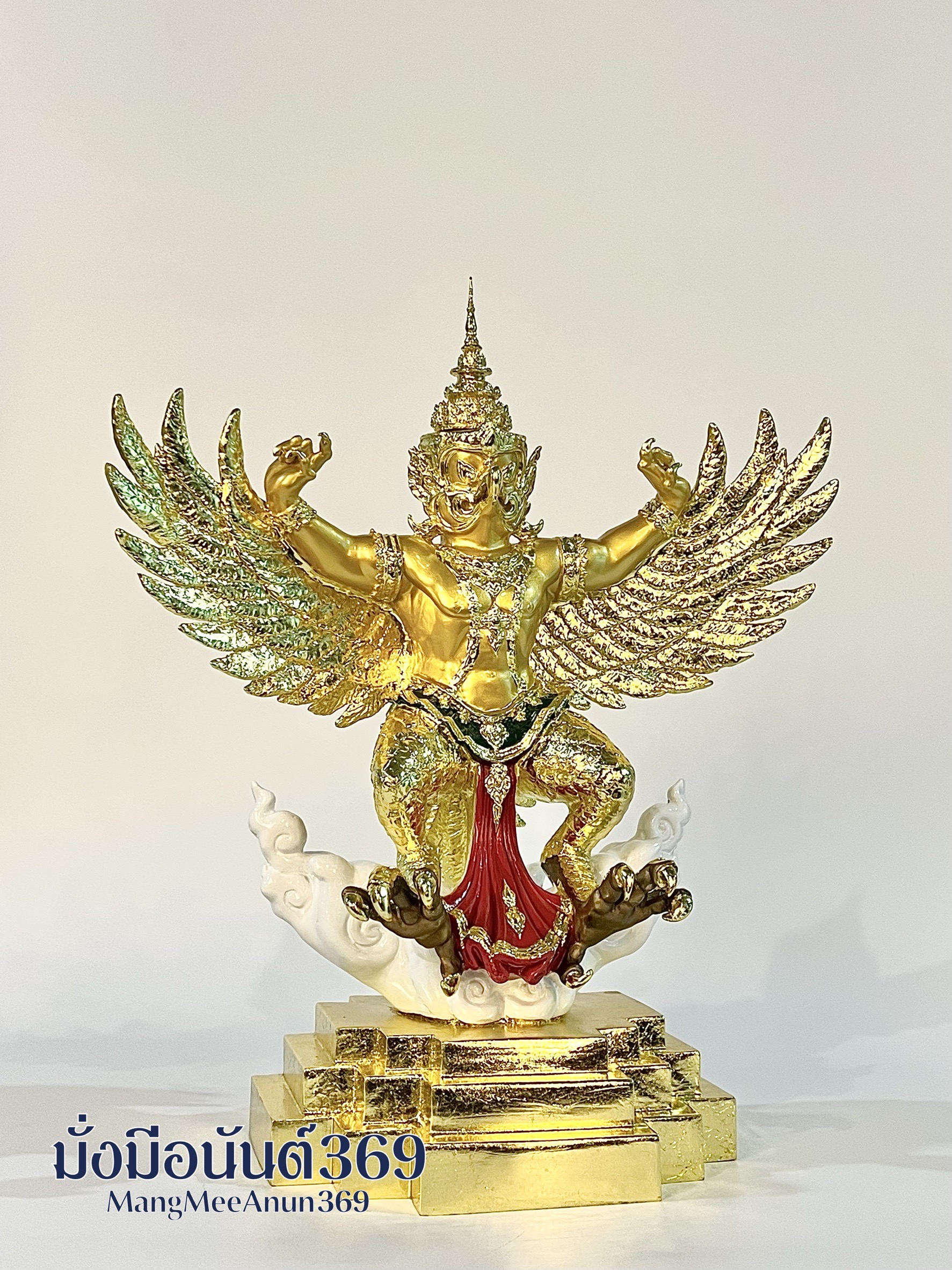 พญาครุฑ พญาสุบรรณ สูง 19 นิ้ว (รายการทำบุญสร้างพญาครุฑใหญ่)