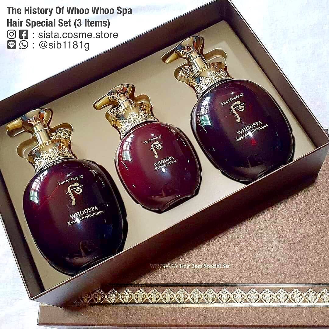 The History Of Whoo Whoo Spa Hair Special Set (3 Items)