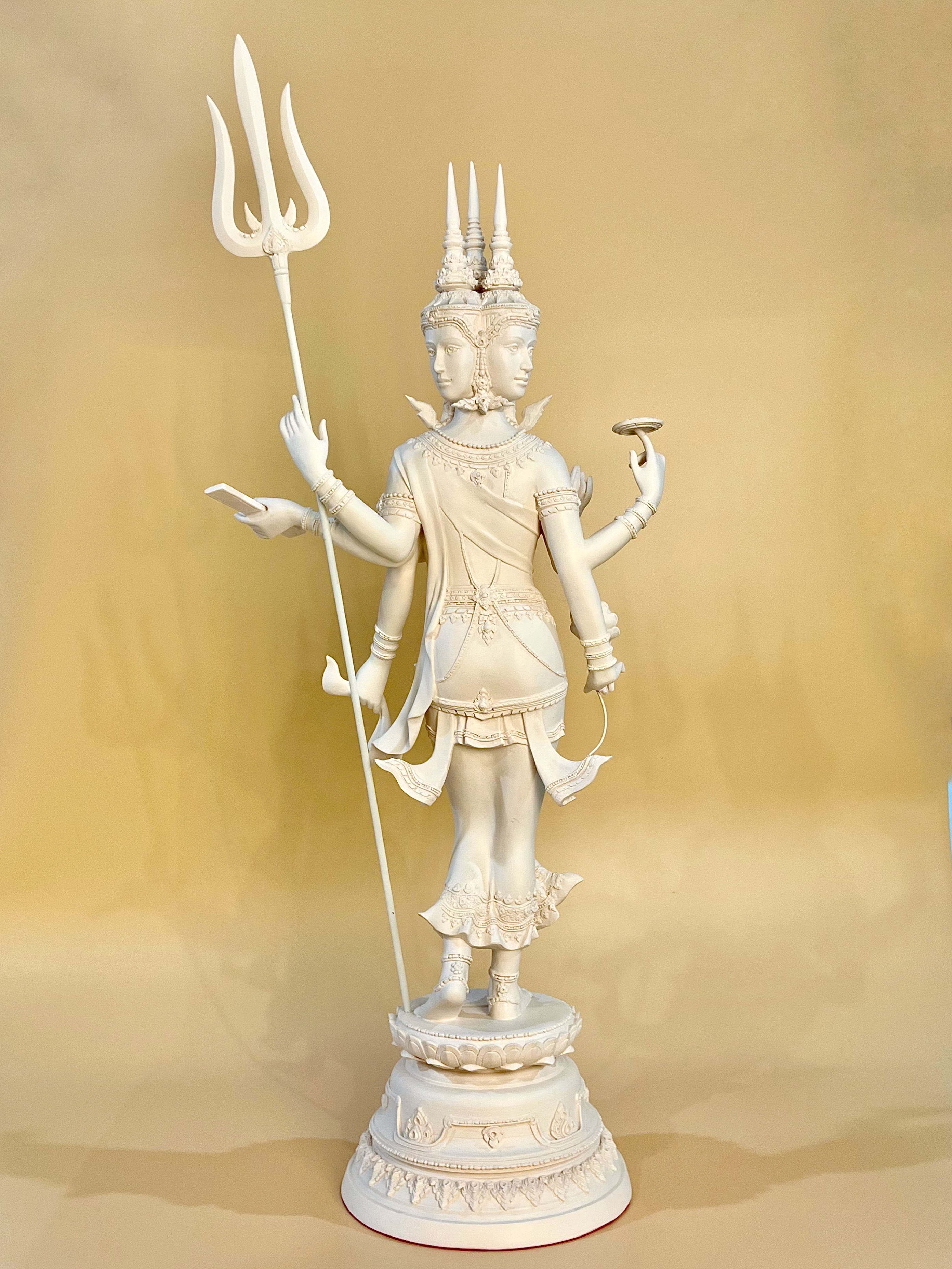 พระตรีศักติมหาเทวี สูง 30 นิ้ว