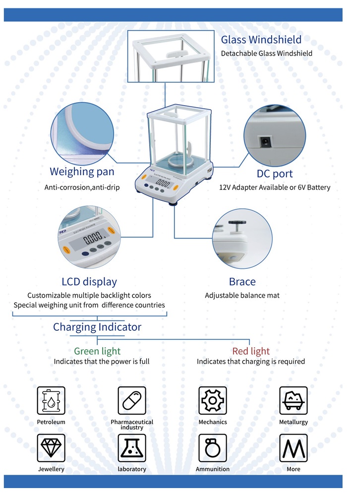 เครื่องชั่งละเอียด 500 g. ค่าละเอียด 0.001 g. (ต่อคอมพิวเตอร์)