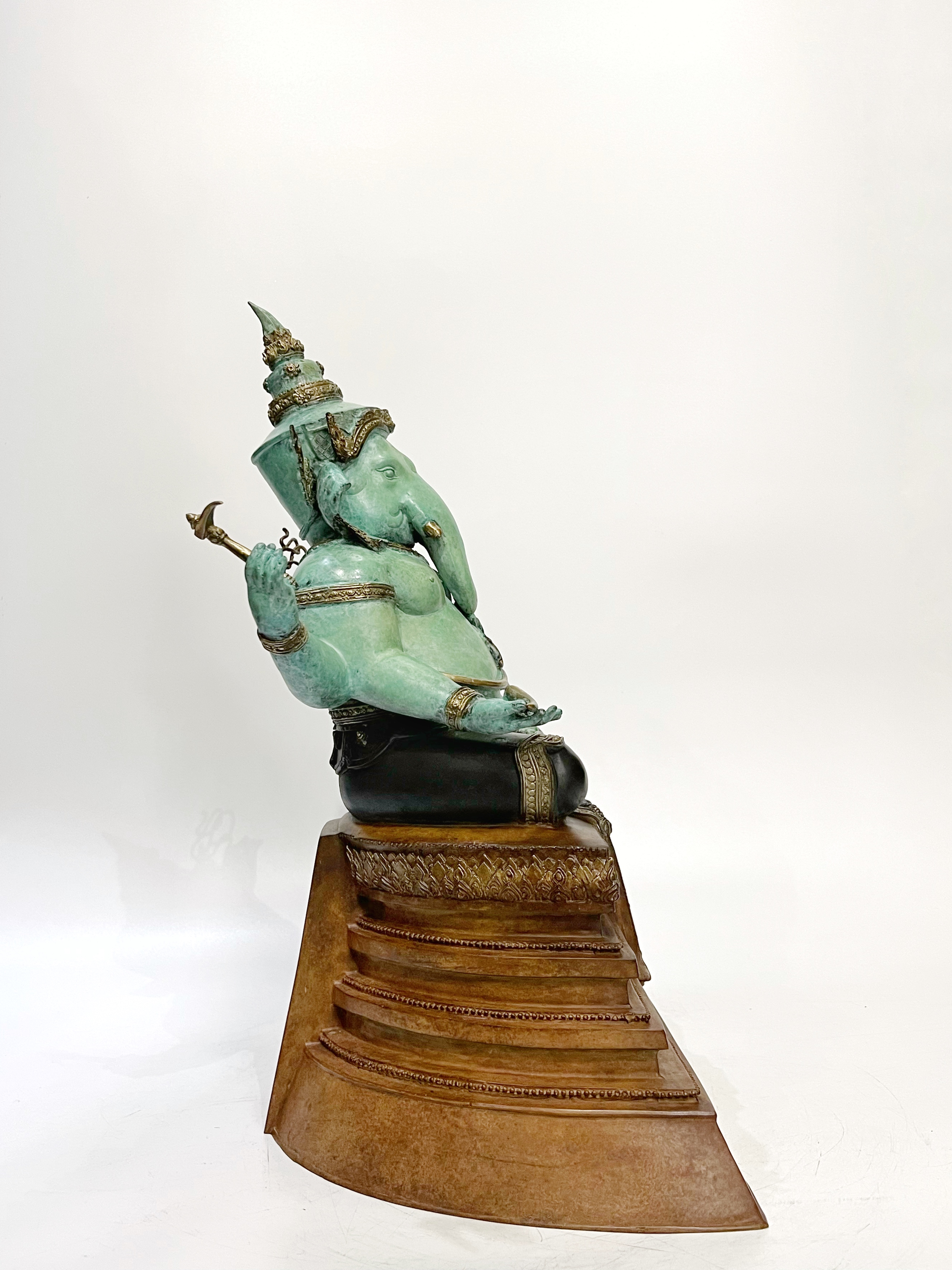 พระพิฆเนศ หน้าตัก 9 นิ้ว (เททองนำฤกษ์)