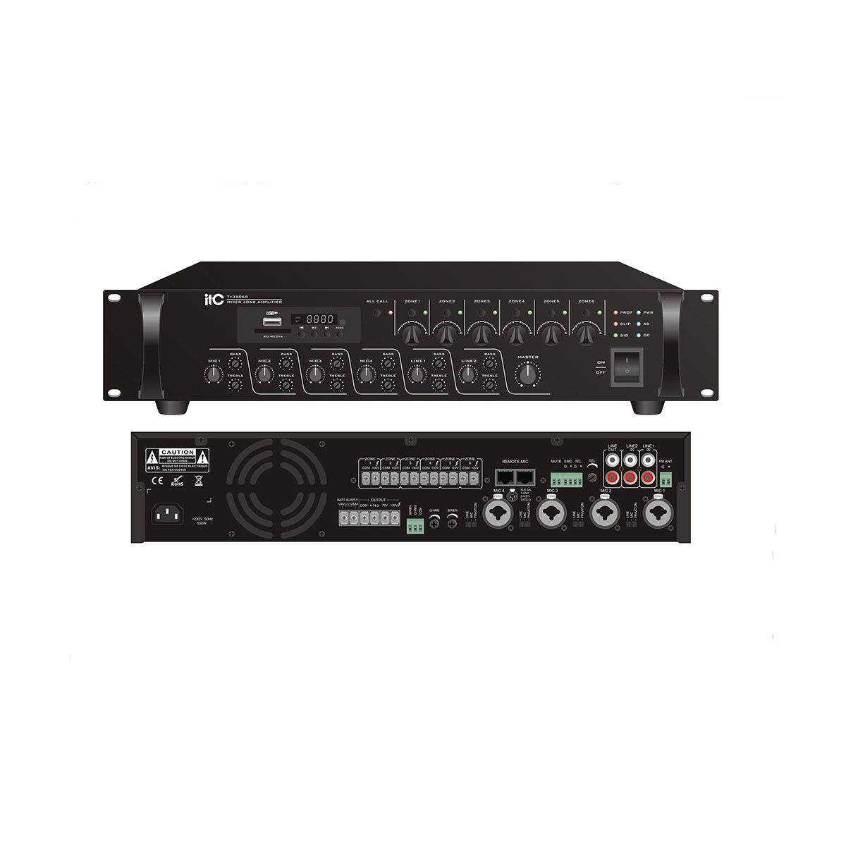 ITC AUDIO TI-2406S