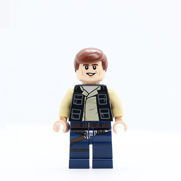 Han Solo, Dark Blue Legs, Vest with Pockets