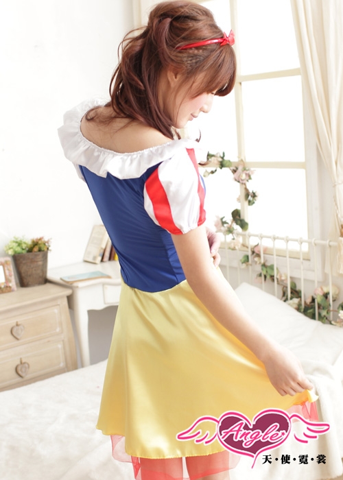 ชุดเจ้าหญิงสโนว์ไวท์ Snow white รุ่นกระโปรงสั้น