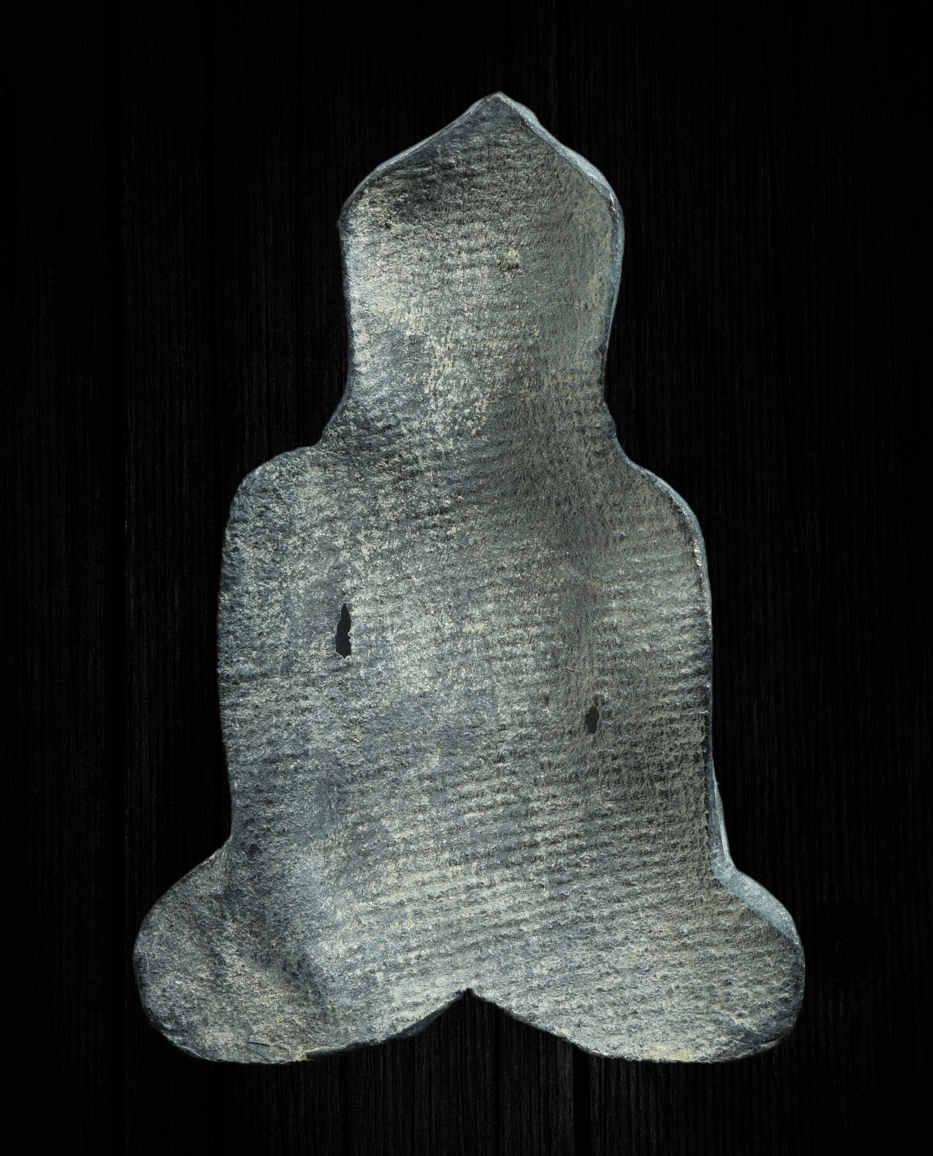 พระศิลปะลพบุรี ปางมารวิชัยเนื้อชินเงิน