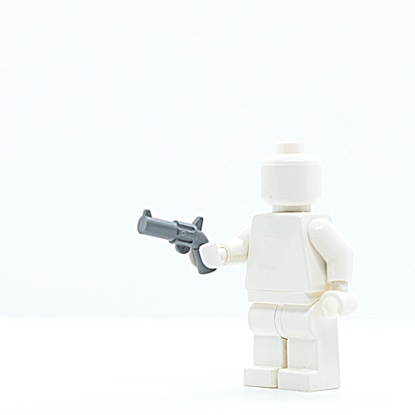 Gun, Pistol Revolver - Large Barrel