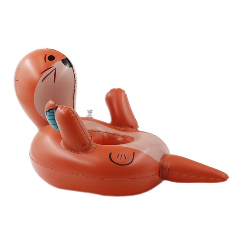 ที่วางแก้ว แมวน้ำ Inflatable Sea Lion Cup Holder