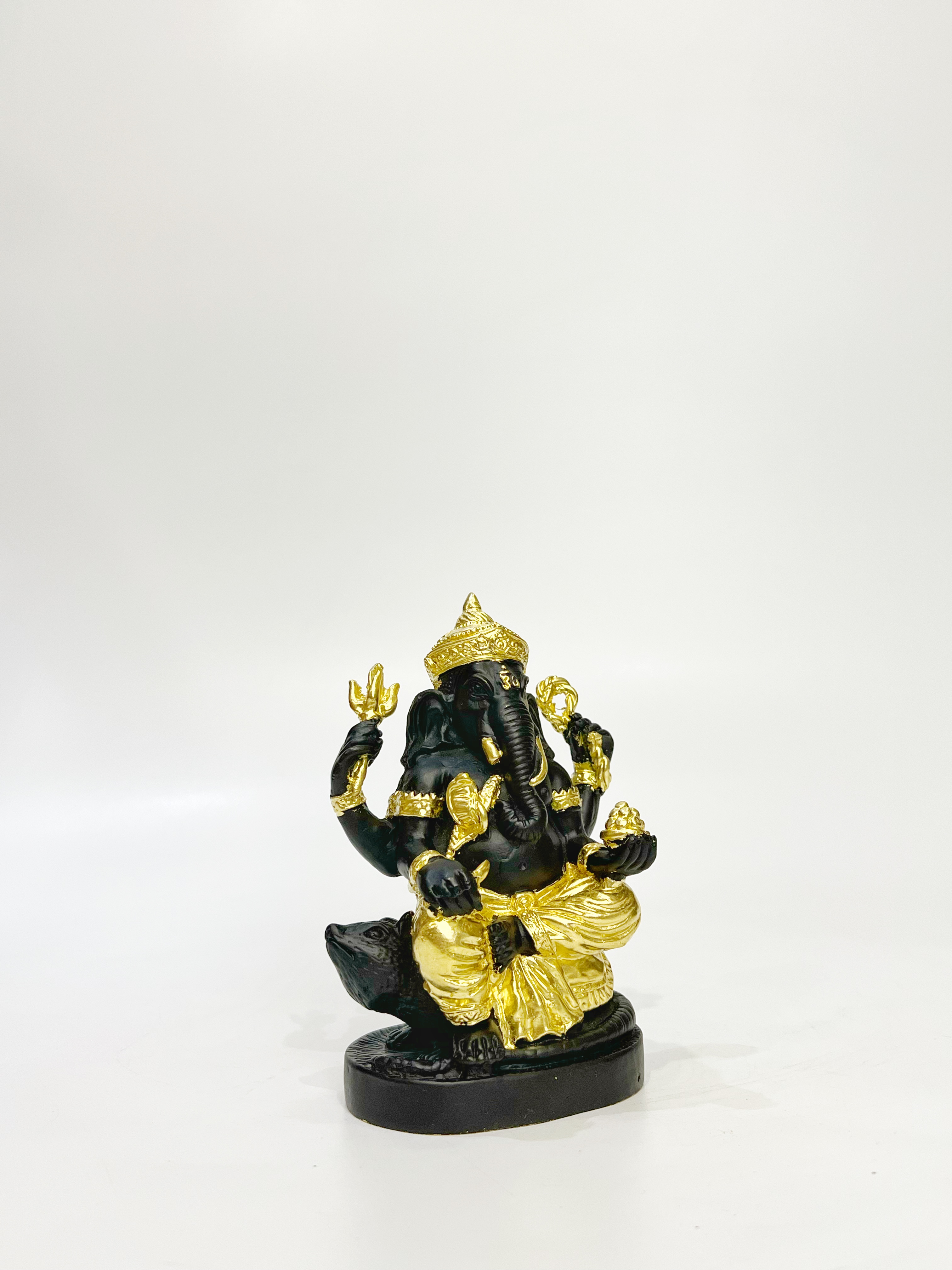 พระพิฆเนศ นั่งหนู หน้าตัก 3 นิ้ว