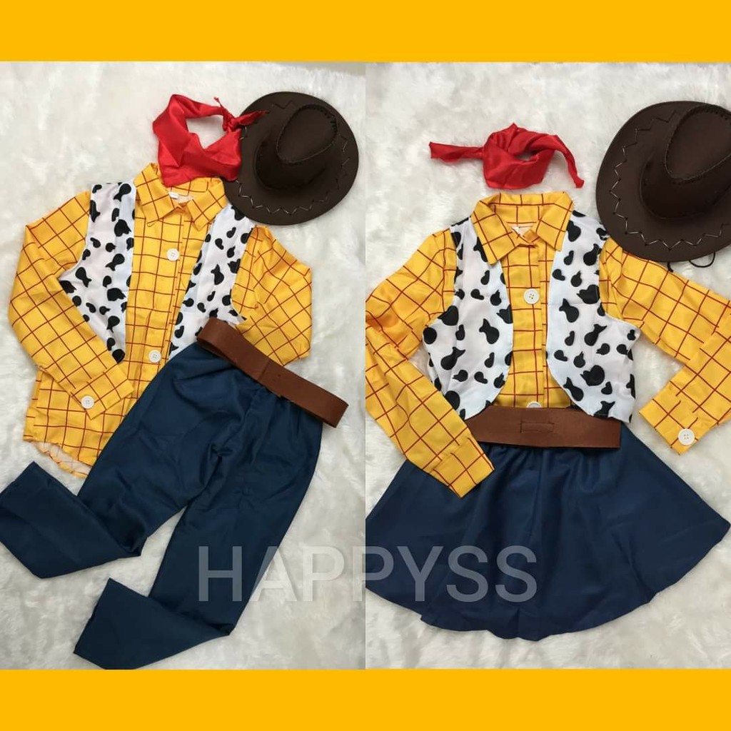 ชุดวู้ดดี้ ชุดทอยสตอรี่ ชุดนายอำเภอ woody คาวบอย ชุดนายอำเภอวู๊ดดี้