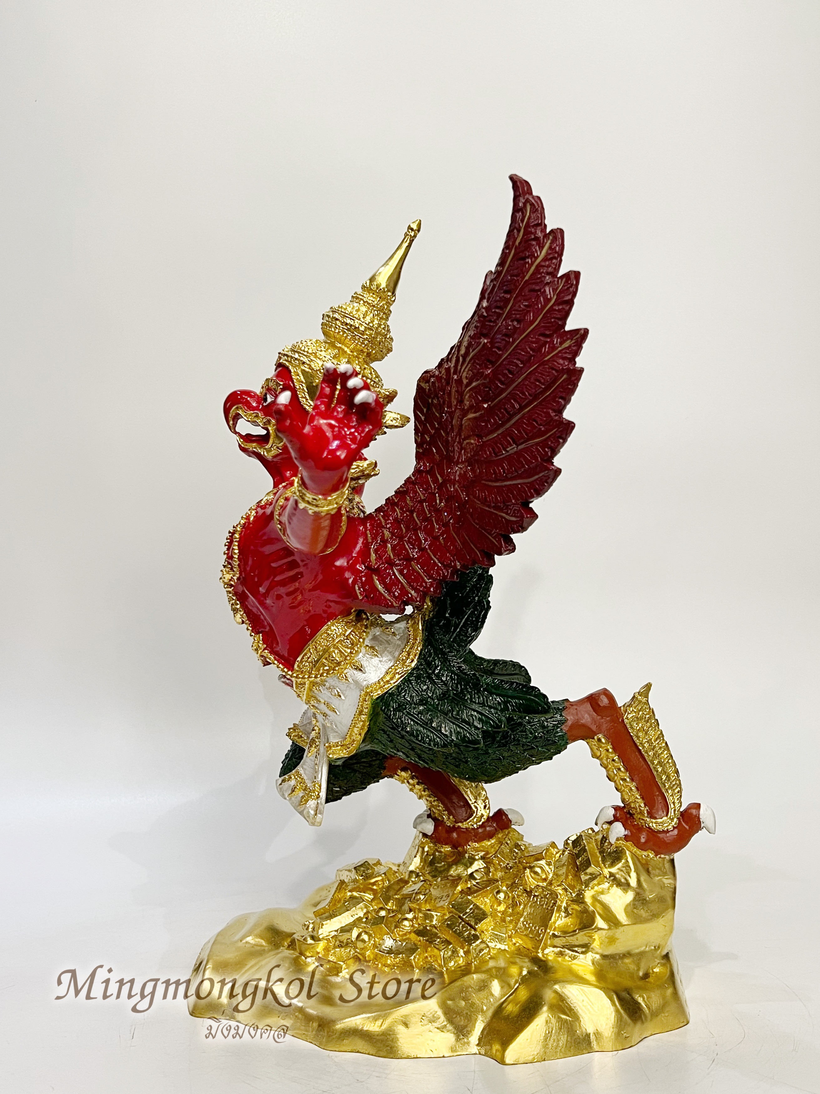 พญาครุฑ รุ่น ราชาครุฑ (องค์บูชาพิมพ์ใหญ่ หมายเลข 67)