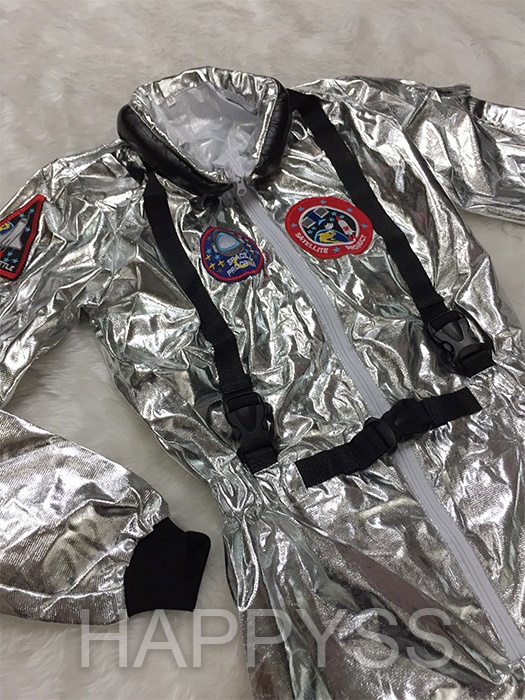 ชุดอวกาศ นาซ่า มิลเลเนียม Millennium ชุดหมี ยูนิฟอร์ม อวกาศสีเงิน