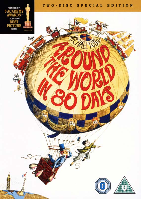 Around the World in 80 Days : 80 วันรอบโลก [1956] - เสียงอังกฤษ / บรรยายไทย (2 แผ่น)