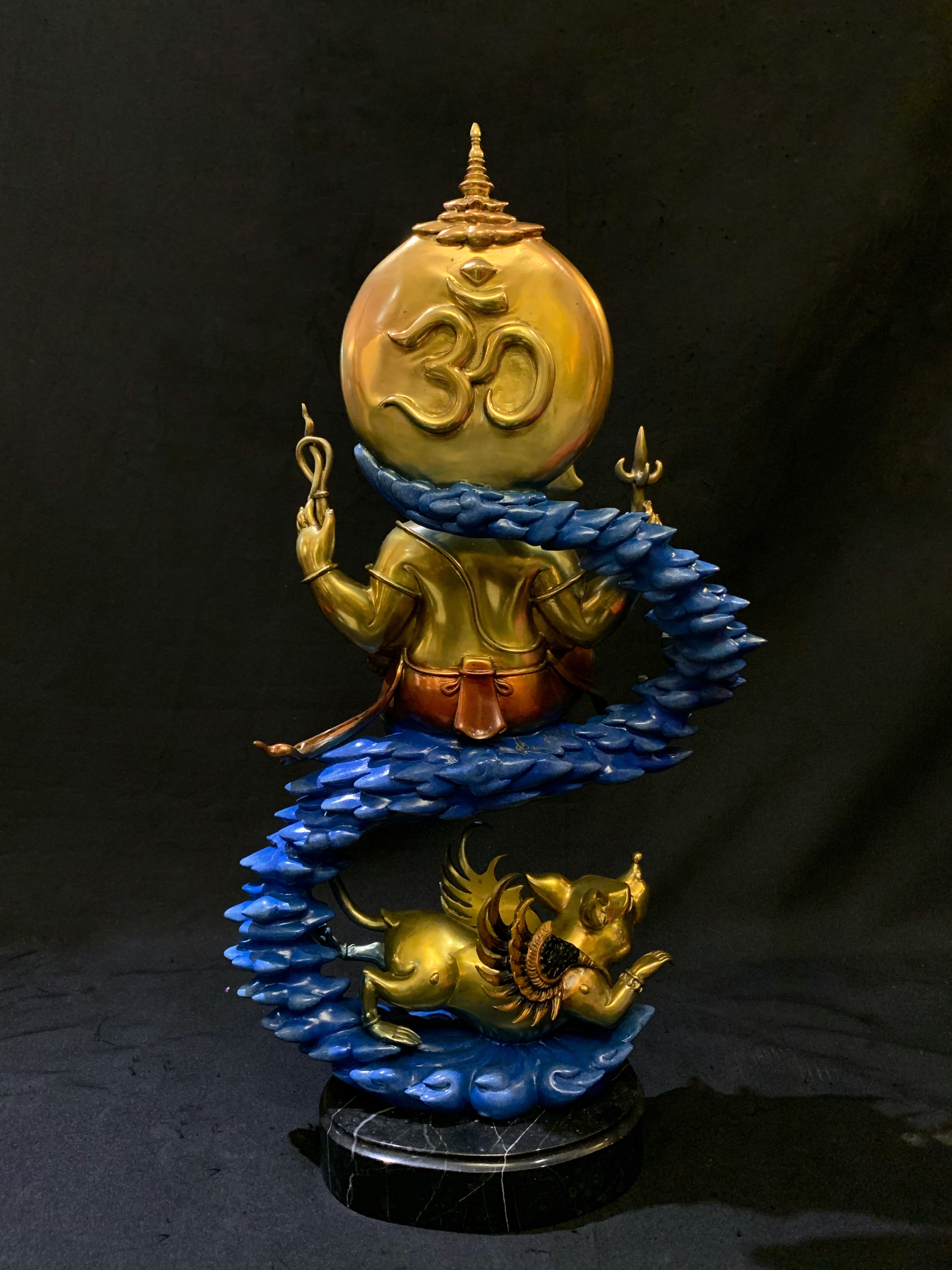 พระพิฆเนศ บัลลังก์เมฆา มหาคเณศ