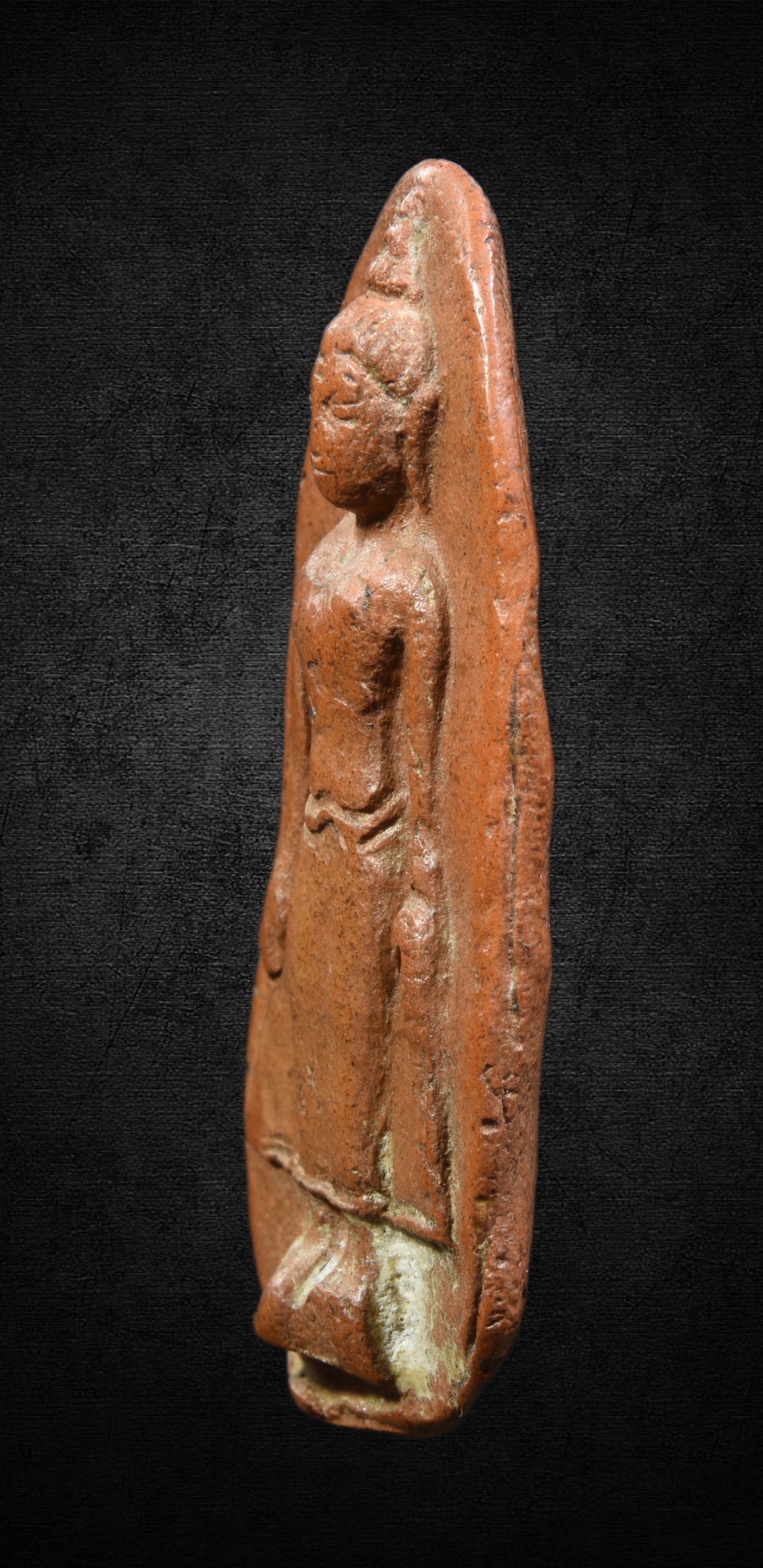 พระปางเปิดโลก เนื้อดินเผา