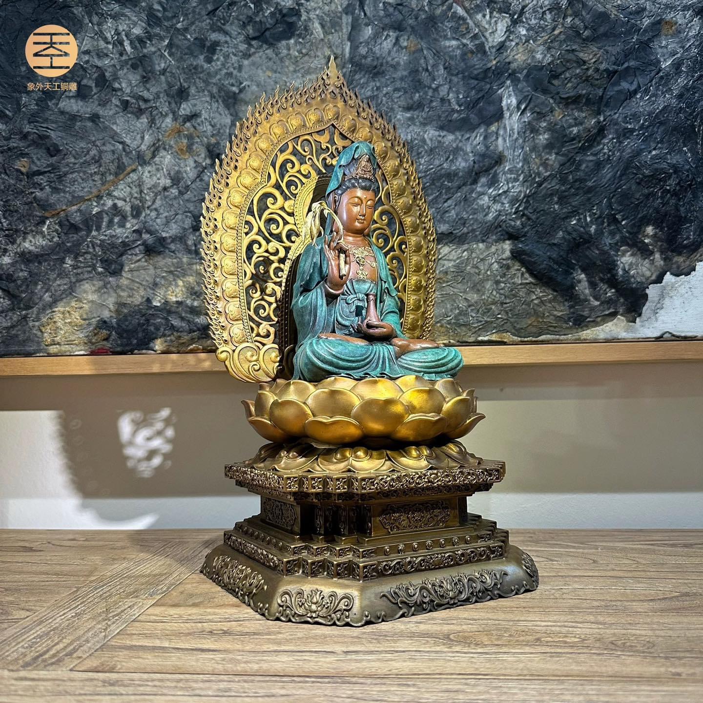 Pre-Order : พระโพธิสัตว์กวนอิม เจ้าแม่กวนอิม สูง 38 cm