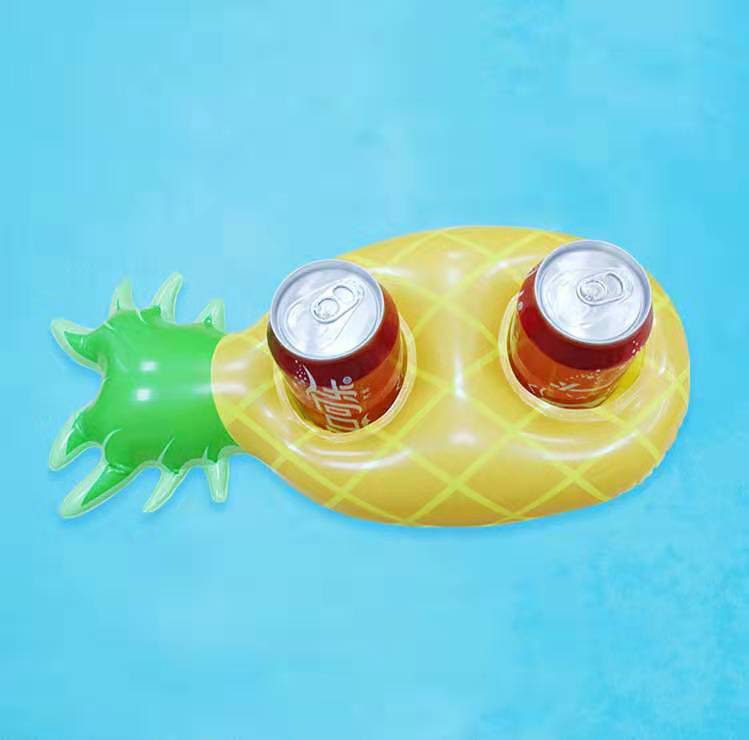 ที่วางแก้วเป่าลม สับปะรด Inflatable Pineapple Cup Holder