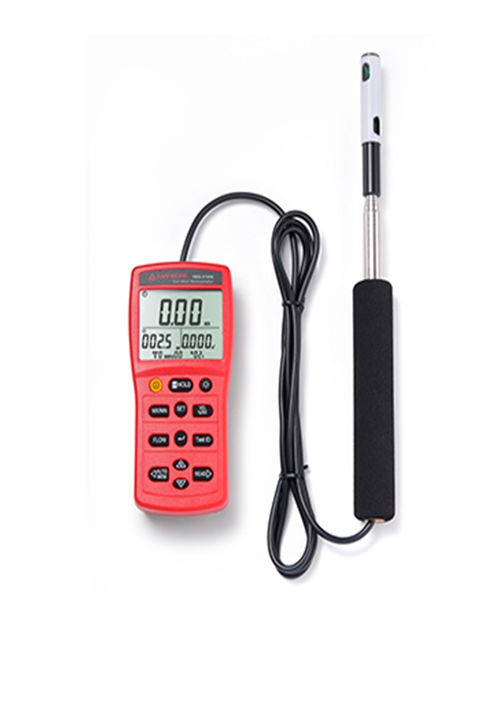 AMPROBE รุ่น TMA21HW เครื่องวัดค่าความเร็วลม ค่าอุณหภูมิ ค่าความชื้น แบบมือถือ Hotwire Anemometer with Temperature