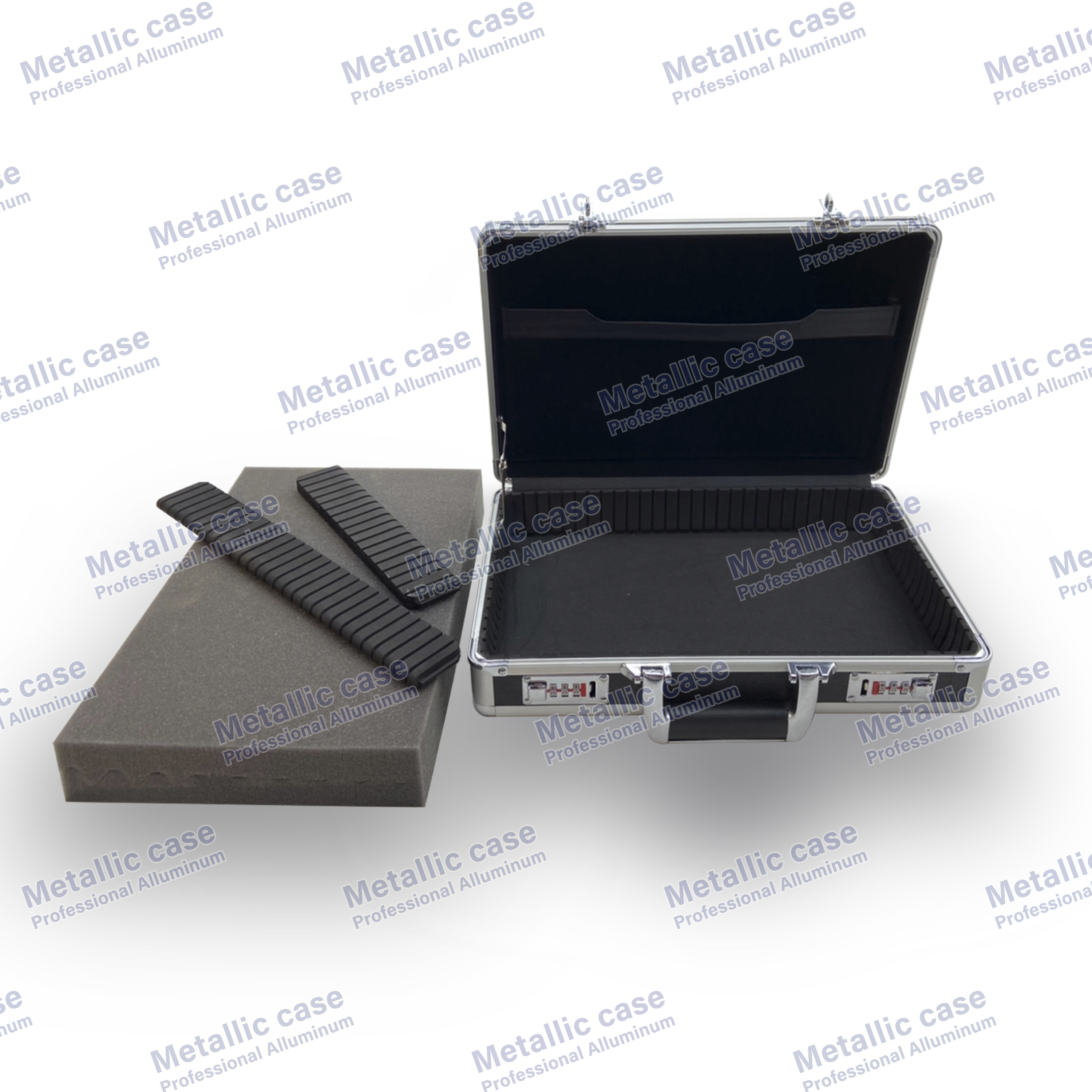 metalliccase 0343-07-4702-ปืนสิงห์ทอง/( 38.5x25.5x8.3T1C1H1K9P2)