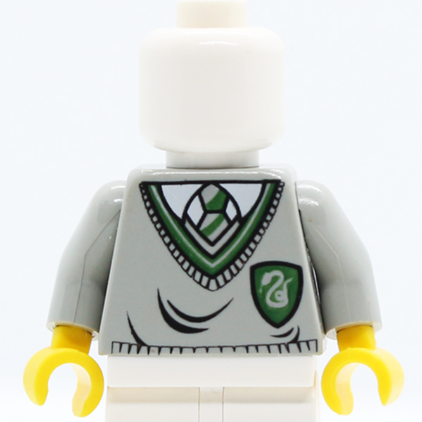 Harry Potter Uniform Slytherin Shield Pattern / Light Gray Arms / Yellow Hands