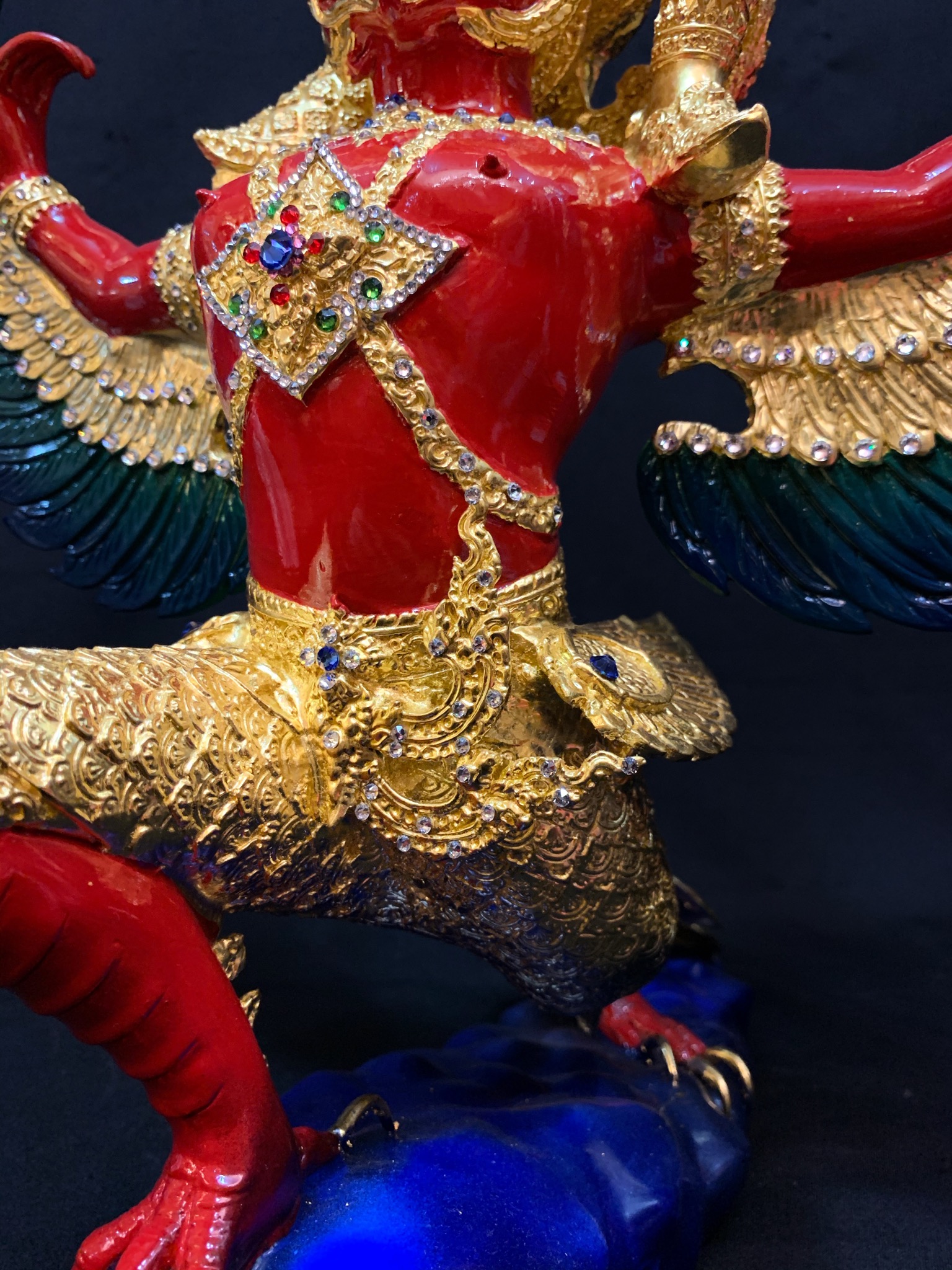 พระนารายณ์ทรงครุฑ หน้าตัก 9 นิ้ว