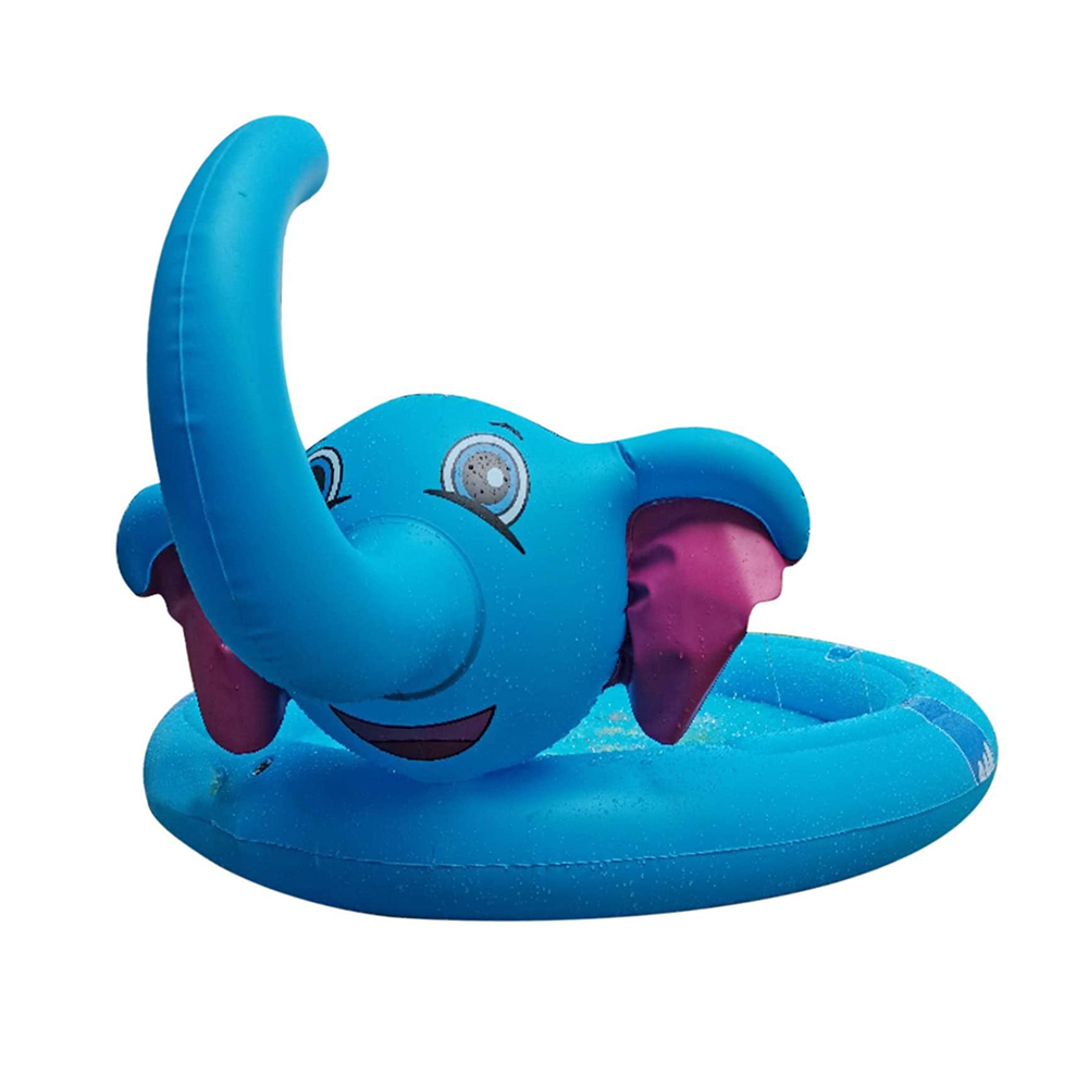สระน้ำเป่าลม ช้างน้อยพ่นน้ำ พ่นได้รอบสระ Inflatable Elelphant Pool Water Sprinkler Float