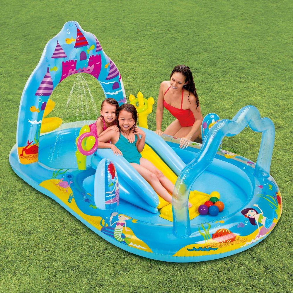 Intex Mermaid Kingdom Play Centre สวนน้ำสไลเดอร์ เมอเมด คิงดอม By Float Me Summer