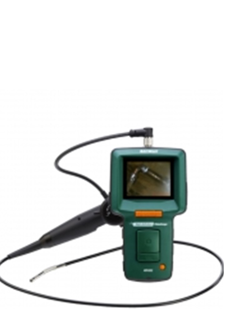 EXTECH รุ่น HDV540 กล้องงู กล้องสำรวจพื้นที่เข้าถึงยาก กล้องส่องในพื้นที่แคบ High-Definition Articulating VideoScope Kit 6mm camera diameter, wired articulating handset and 3.5" Color TFT LCD Monitor