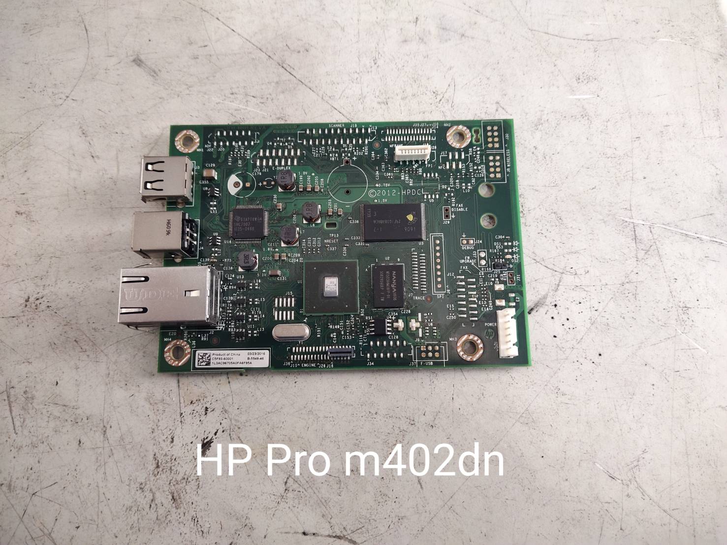 HP Pro M402dn Formatter Board