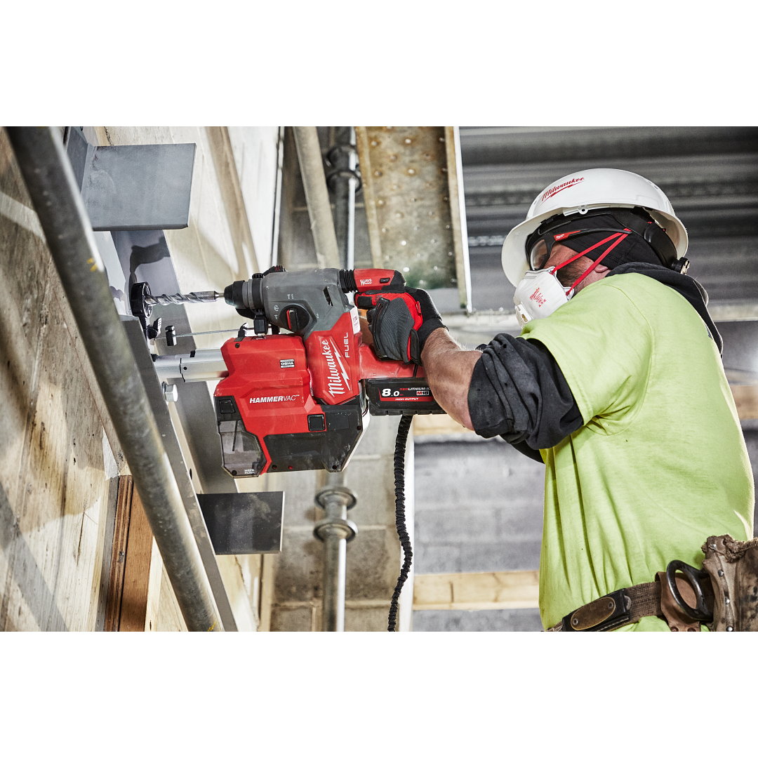 MILWAUKEE รุ่น M18 FHX-502X สว่านโรตารี่ไร้สาย 3-ระบบ ขนาด 26 มิลลิเมตร รวมเครื่องชาร์จและแบต 18V@5.0AH x 2 ก้อน