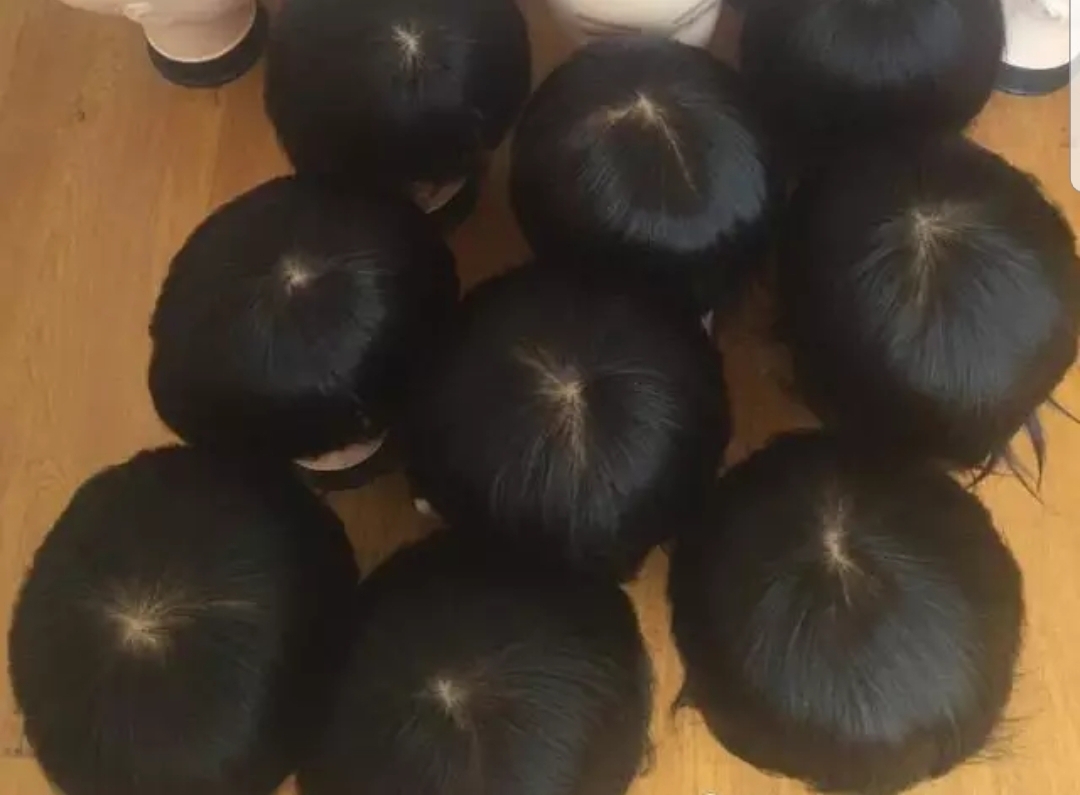 วิกผมชาย แบบติดกิฟ ผมแท้100% ยาว6นิ้ว