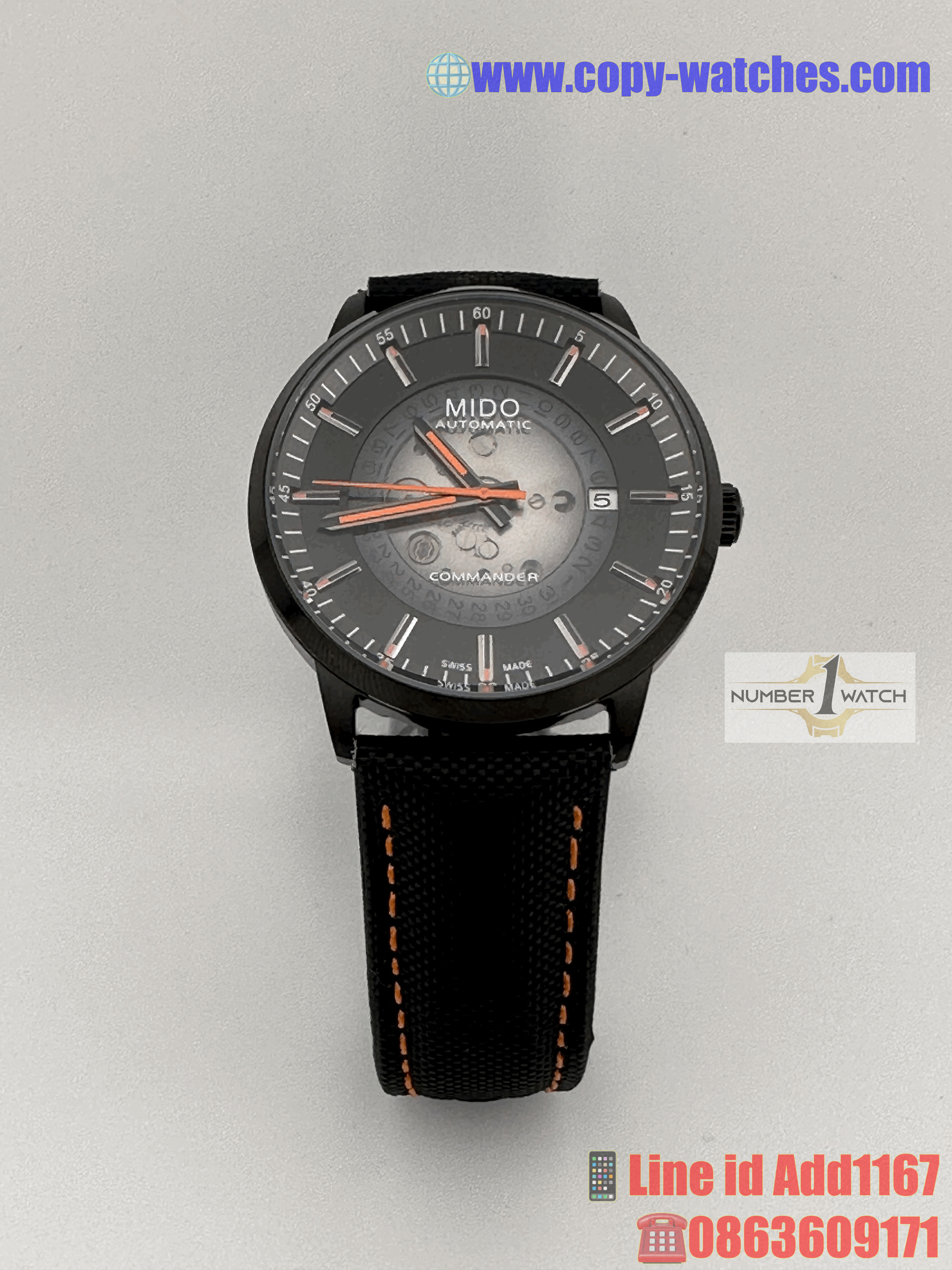 Mido Multifort Skeleton Vertigo (5A)