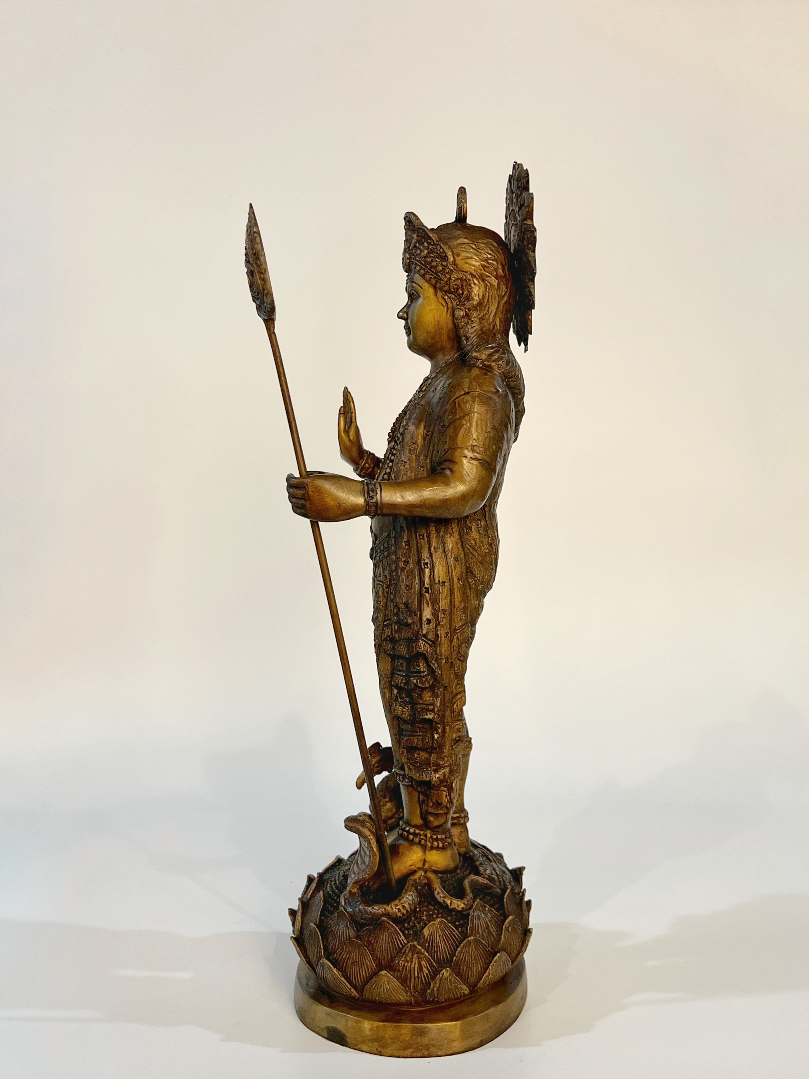 พระขันธกุมาร หน้าตัก 9 นิ้ว