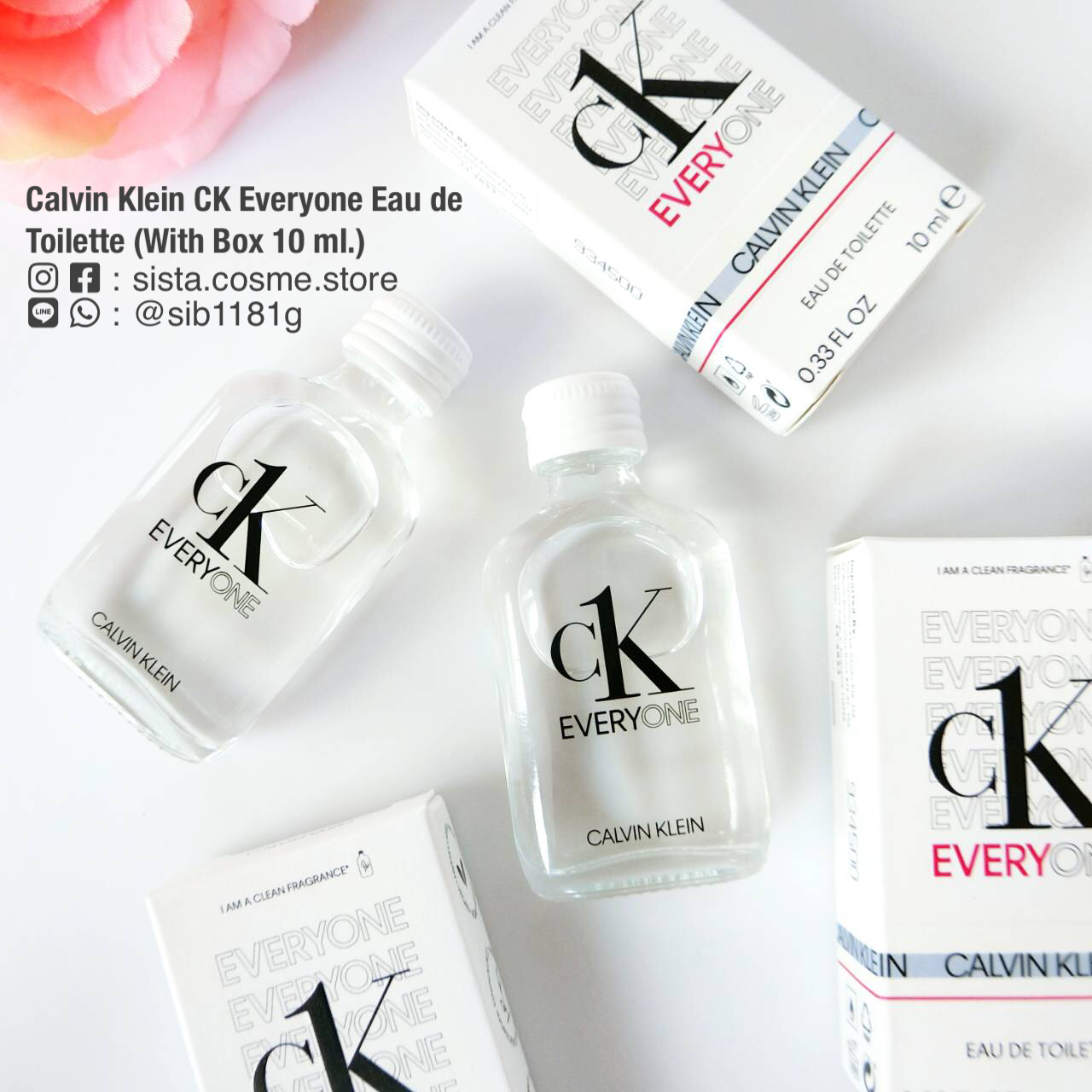 Calvin Klein CK Everyone Eau de Toilette (With Box 10 ml.)