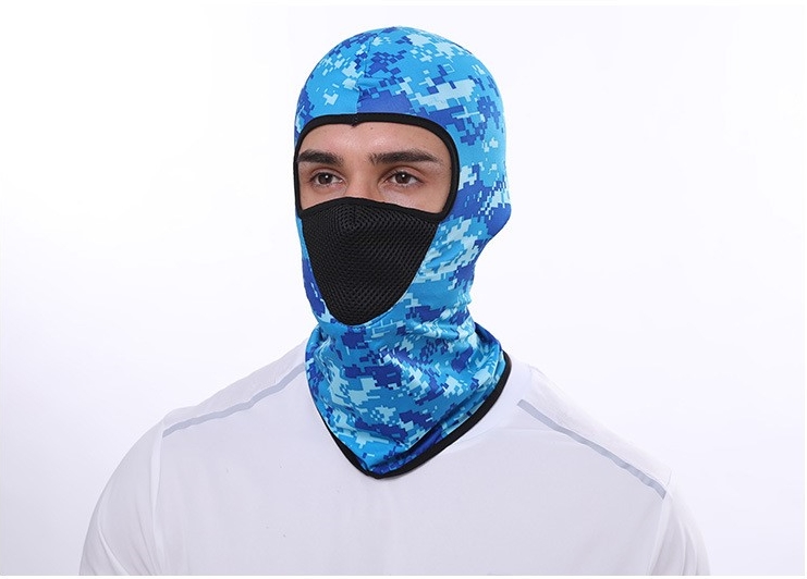 หมวกคลุมหัว หมวกไอ้โม่ง ผ้าคลุมหน้า มีกรอง กันแดด กันลม กันฝุ่น กันUV