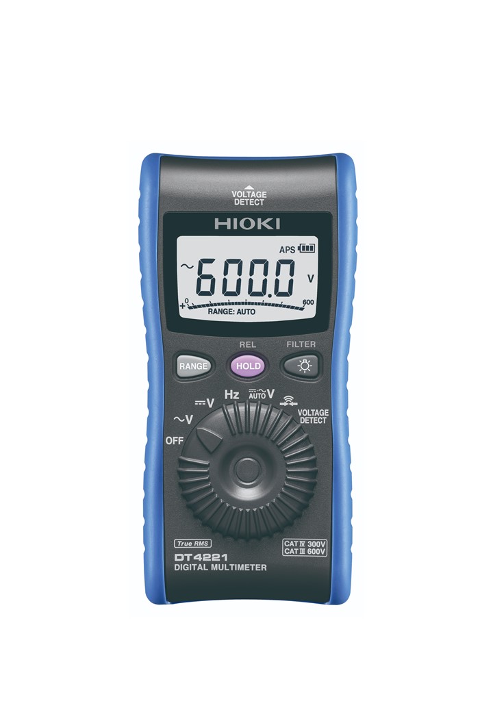 HIOKI DT4221 ดิจิตอลมัลติมิเตอร์แบบ True-RMS