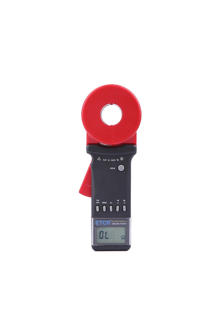 ETCR2100C แคลมป์วัดค่าไฟรั่ว แคลมป์วัดความต้านทานดินแบบลูป (Multi-Function Clamp Earth Resistance Tester)