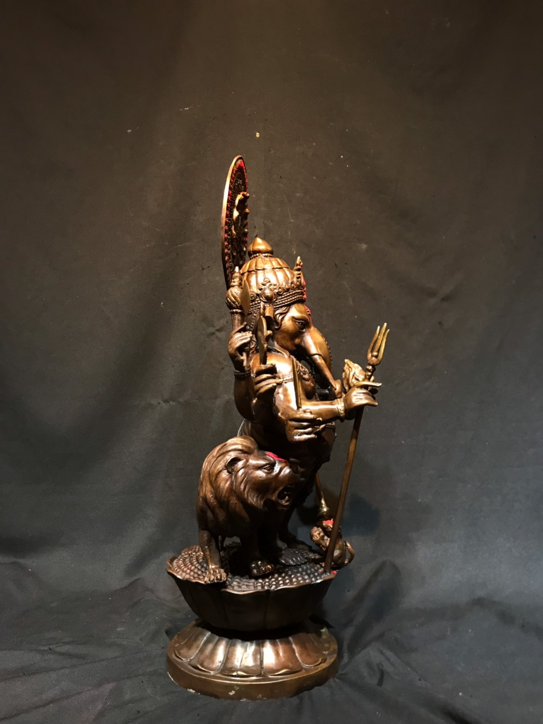 พระพิฆเนศ ปาง 51 ตา (ปางที่ 33) หน้าตัก 9 นิ้ว