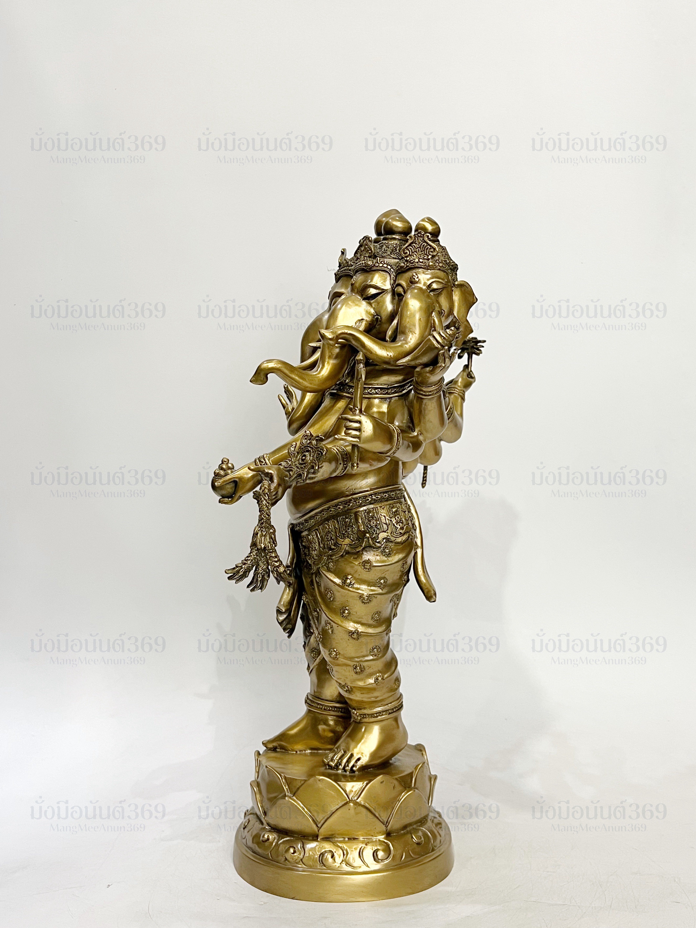 พระพิฆเนศ ปางห้าเศียร (ปัญจมุขคณปติ) หน้าตัก 9 นิ้ว *ห้ามนำภาพไปใช้ทุกกรณี