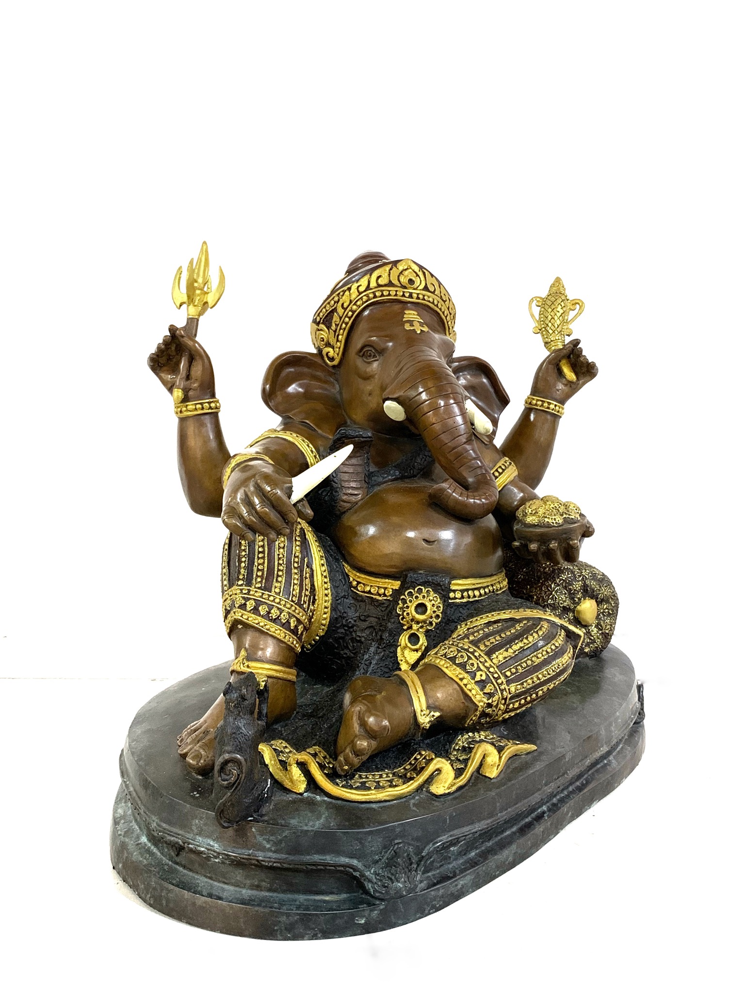 พระพิฆเนศ ปางเสวยสุข หน้าตัก 18 นิ้ว