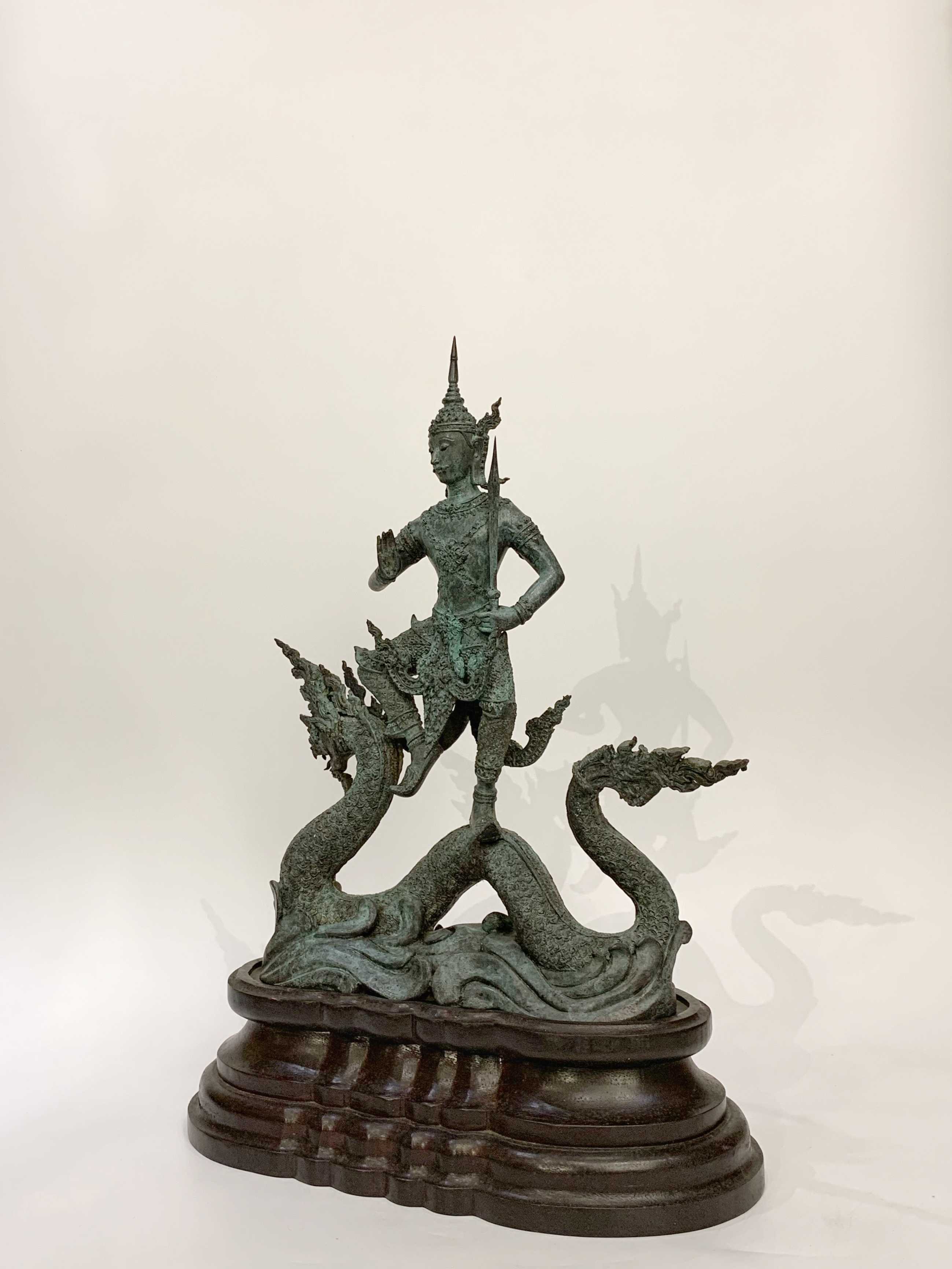 ท้าววิรูปักษ์ ท้าววิรูปักโขนาคราช หน้าตัก 5 นิ้ว