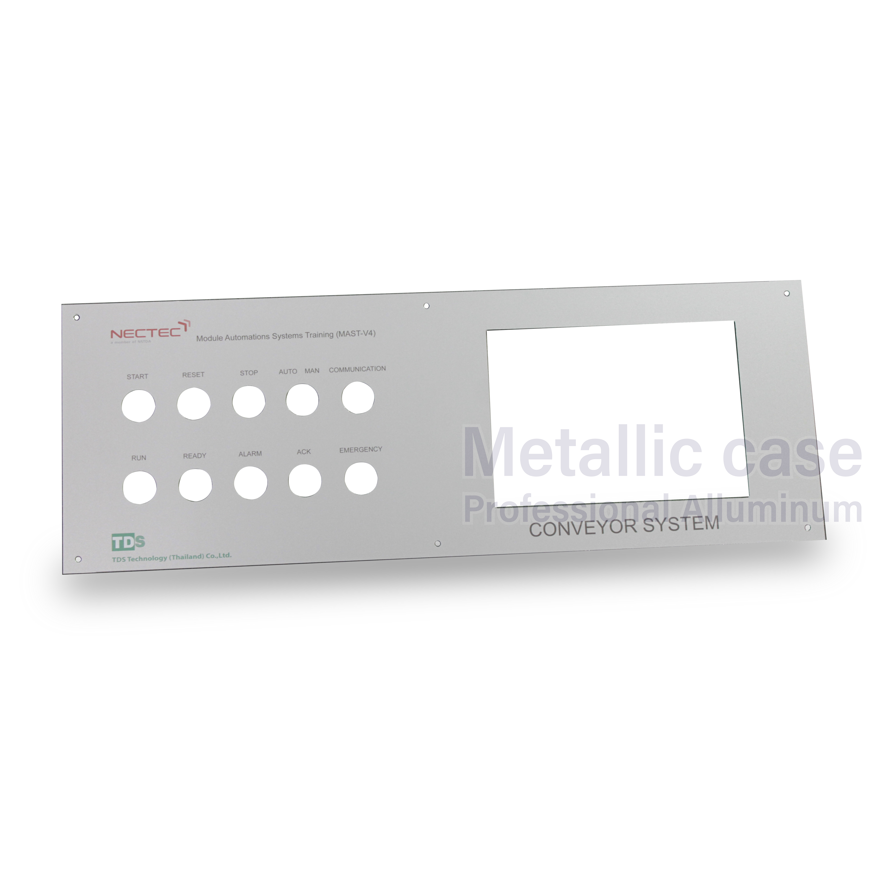 metallic case 2-0596-AAA-6409 / Conveyor System (560x200x4 mm)NC.Silver