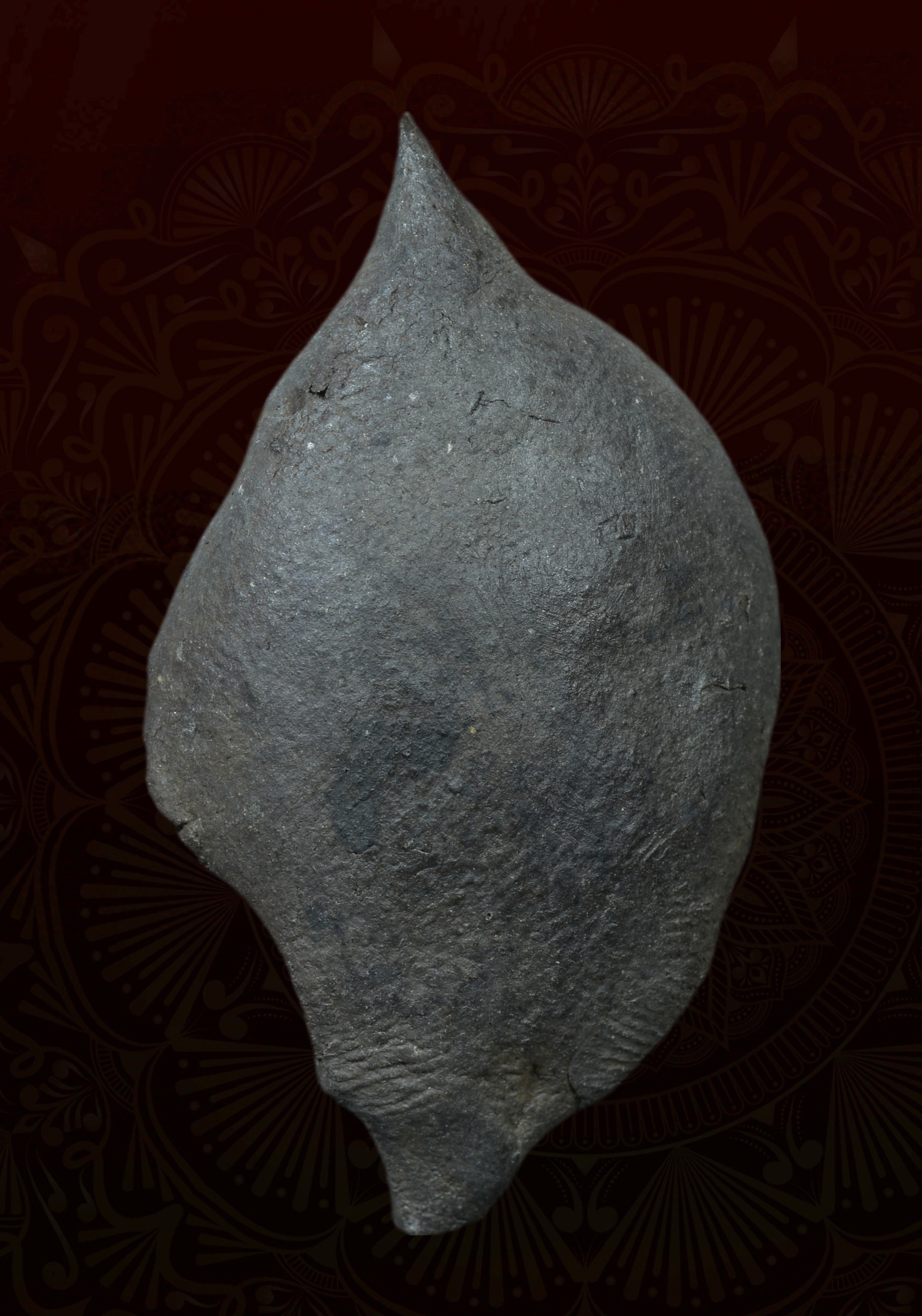 พระรอดใบโพธิ์ เนื้อดำ