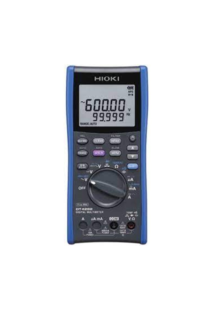 HIOKI DT4282 ดิจิตอลมัลติมิเตอร์แบบ True-RMS - 4 1/2 digit