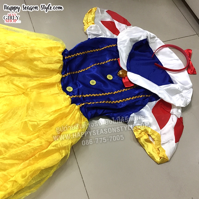 ชุดสโนว์ไวท์ Snow white เดรสยาว