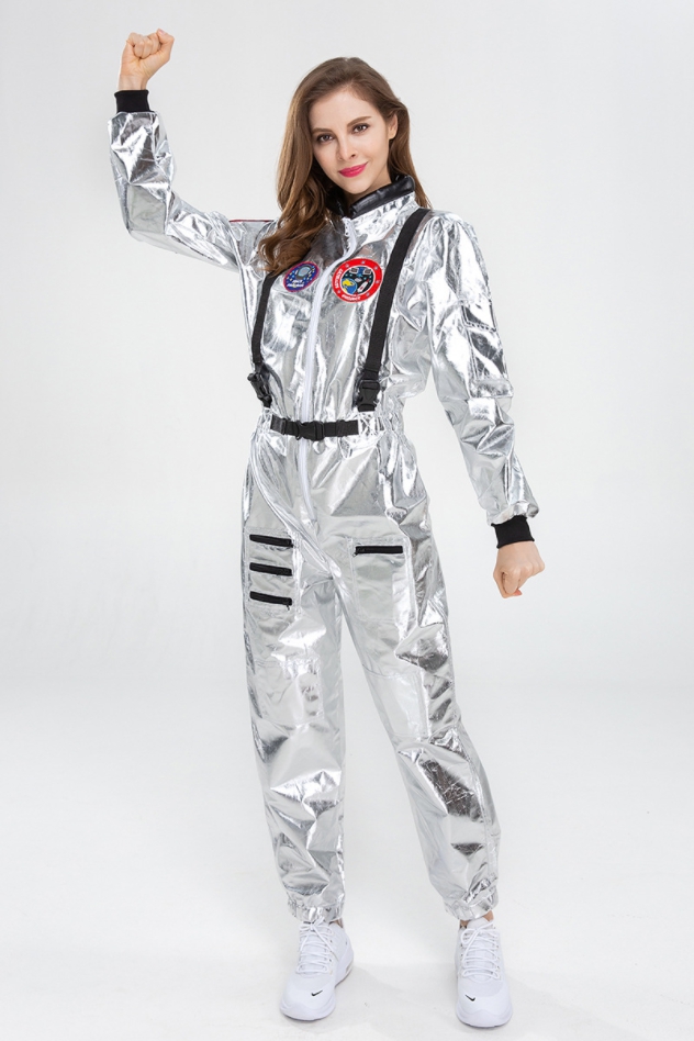 ชุดอวกาศ นาซ่า มิลเลเนียม Millennium ชุดหมี ยูนิฟอร์ม อวกาศสีเงิน
