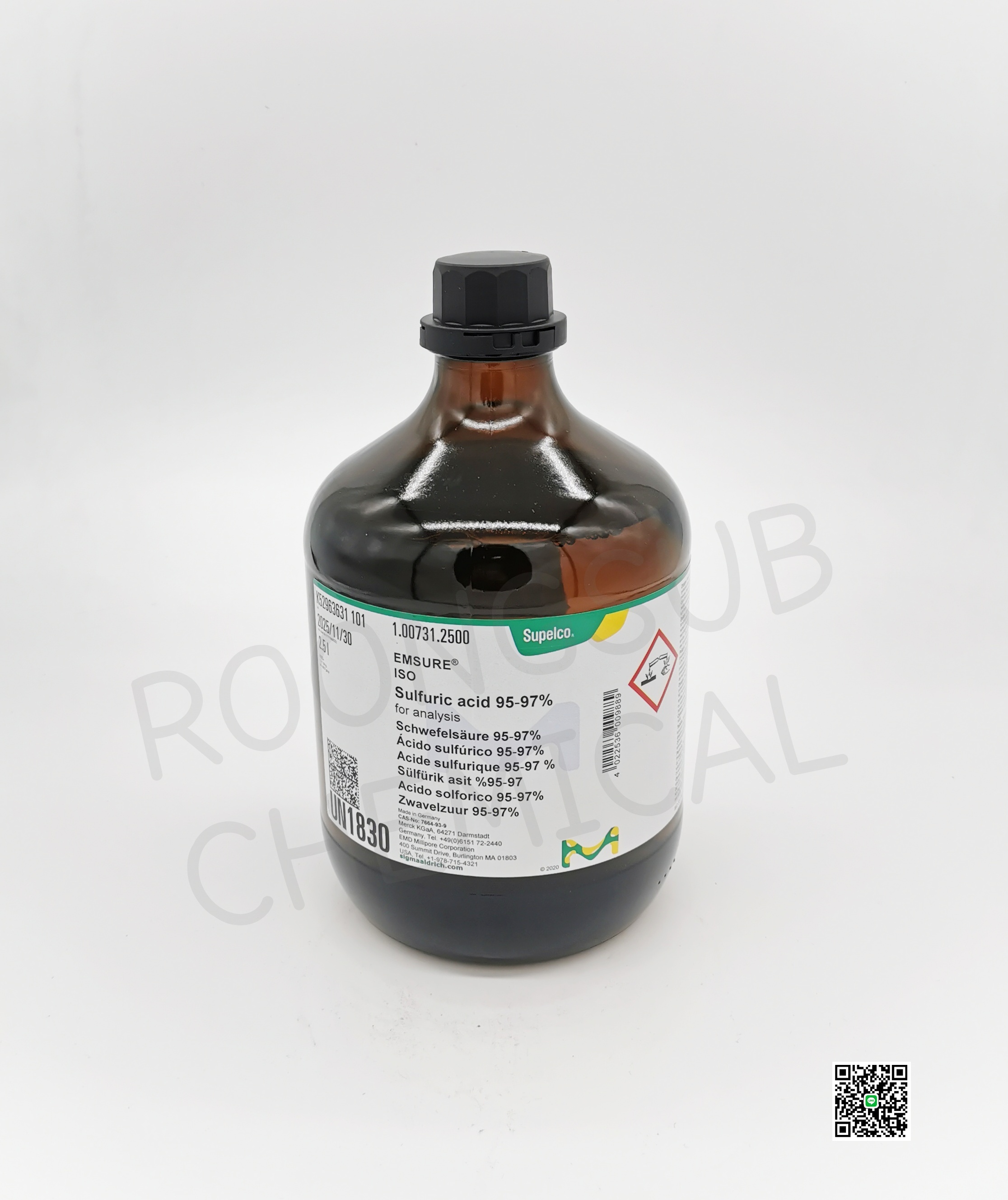 SULPHURIC ACID 95-97%, SULFURIC ACID