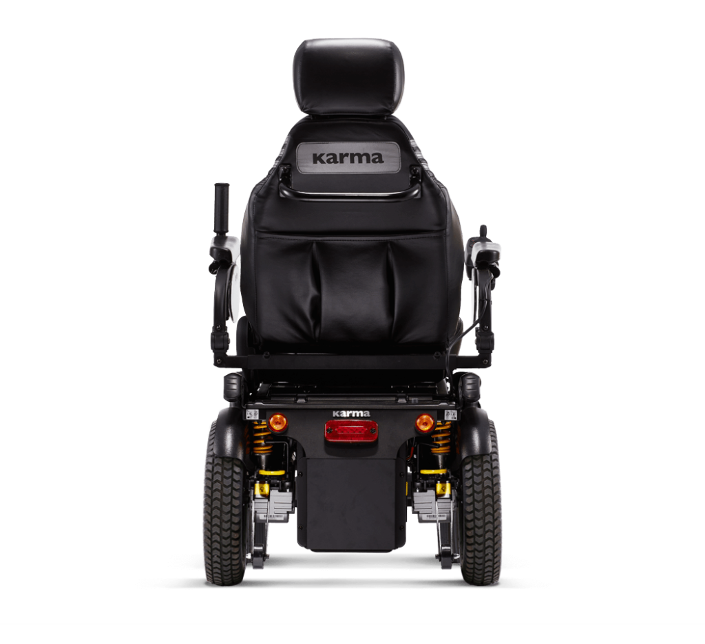 รถเข็นไฟฟ้าคาร์ม่า รุ่น Blazer Captain พนักพิงหลังปรับเอนได้ รับประกันศูนย์ 5 ปี (รุ่นยอดนิยม)