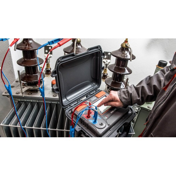 SONEL รุ่น MMR-650 เครื่องวัดความต้านทานหน้าคอนแทค 10A แบบหน้าจอสีทัชสกรีน มาพร้อมเซ็นเซอร์วัดอุณหภูมิ ตัวเครื่องทนทานต่อสภาพแวดล้อมระดับ IP67