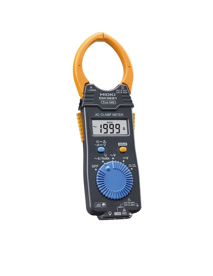HIOKI CM3291 ดิจิตอลแคลมป์มิเตอร์แบบ TRMS ขนาด 2000A@ปากแคลมป์ 46 มิลลิเมตร
